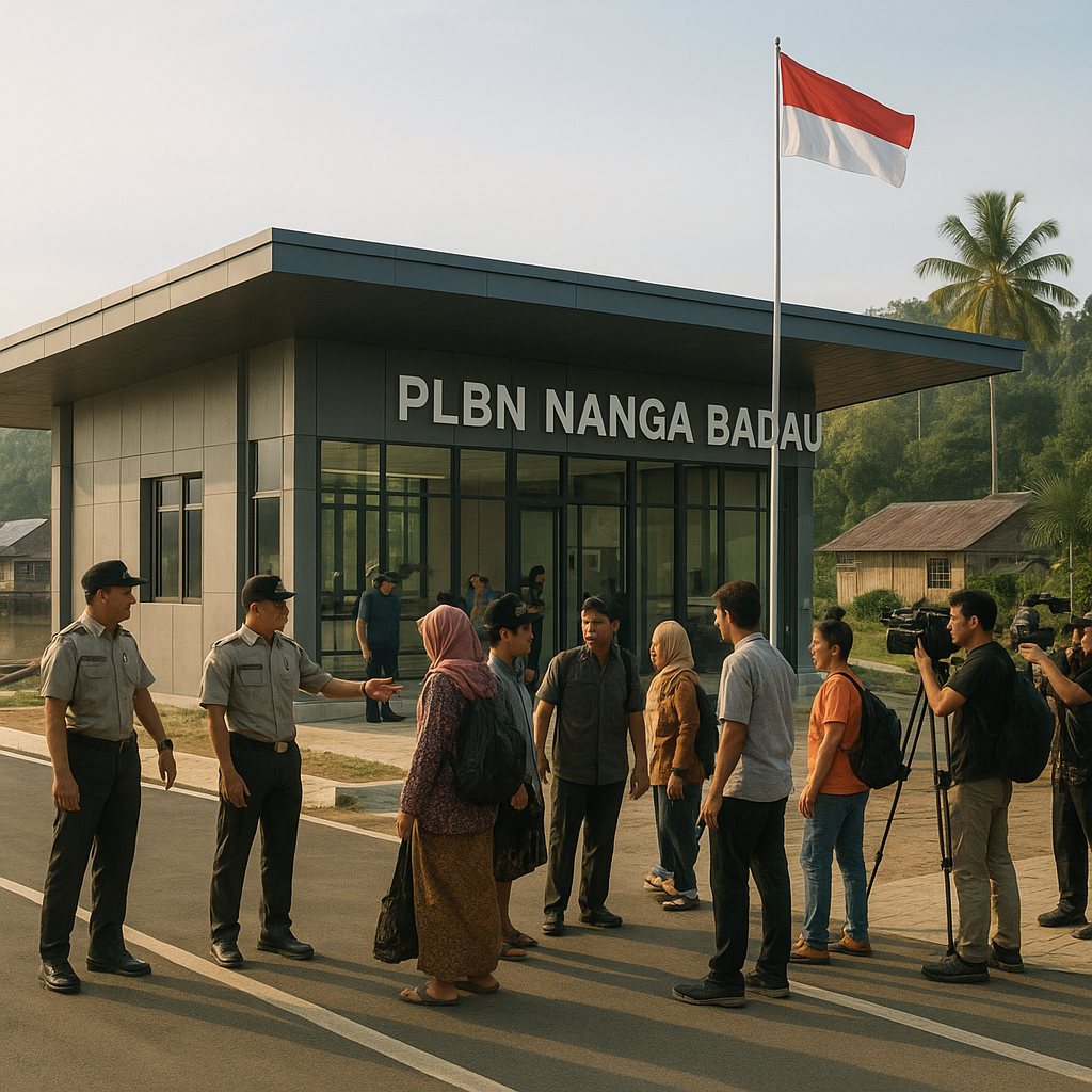 PLBN Nanga Badau Resmi Beroperasi Penuh, Warga Tak Lagi Lewat Jalur Tikus