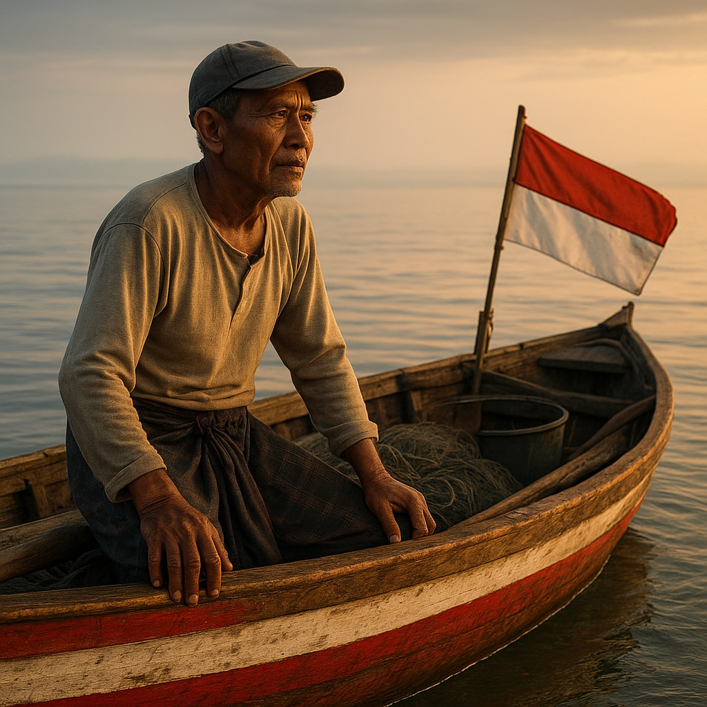 Kisah Nelayan Pulau Sebatik: Layar Merah Putih di Laut Perbatasan