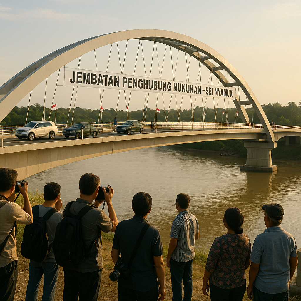 Jembatan Penghubung Nunukan-Sei Nyamuk: Napas Baru untuk Ekonomi Perbatasan