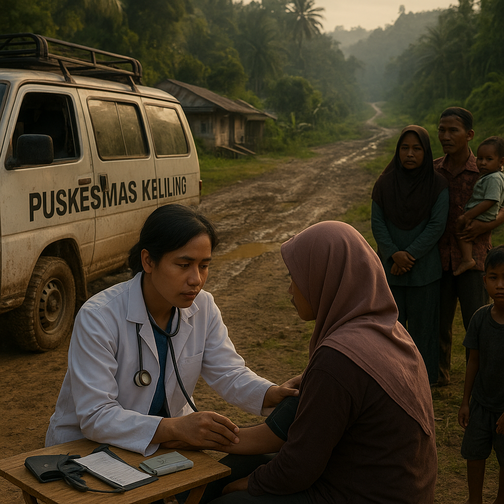Puskesmas Keliling di Perbatasan Aceh: Satu Dokter Melayani Tiga Kecamatan