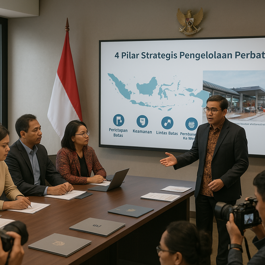 Strategi BNPP dan KSP: Dari Pilar Batas hingga Penggerak Ekonomi Perbatasan