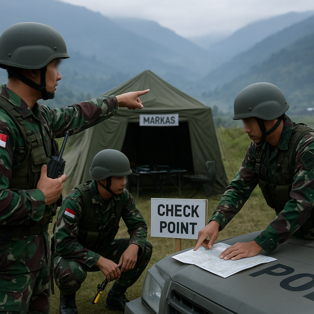 Evaluasi dan Penempatan Pasukan: TNI AD Perkuat Pengamanan Pasca-Tragedi Muliama