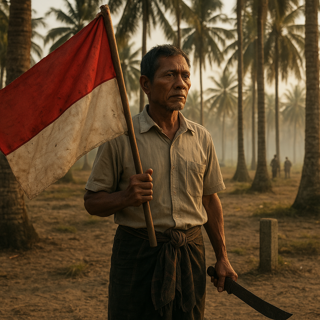 Nasinalisme di Ujung Negeri: Kebun Kelapa di Pulau sekecil Perbatasan yang Dijaga Demi Merah Putih