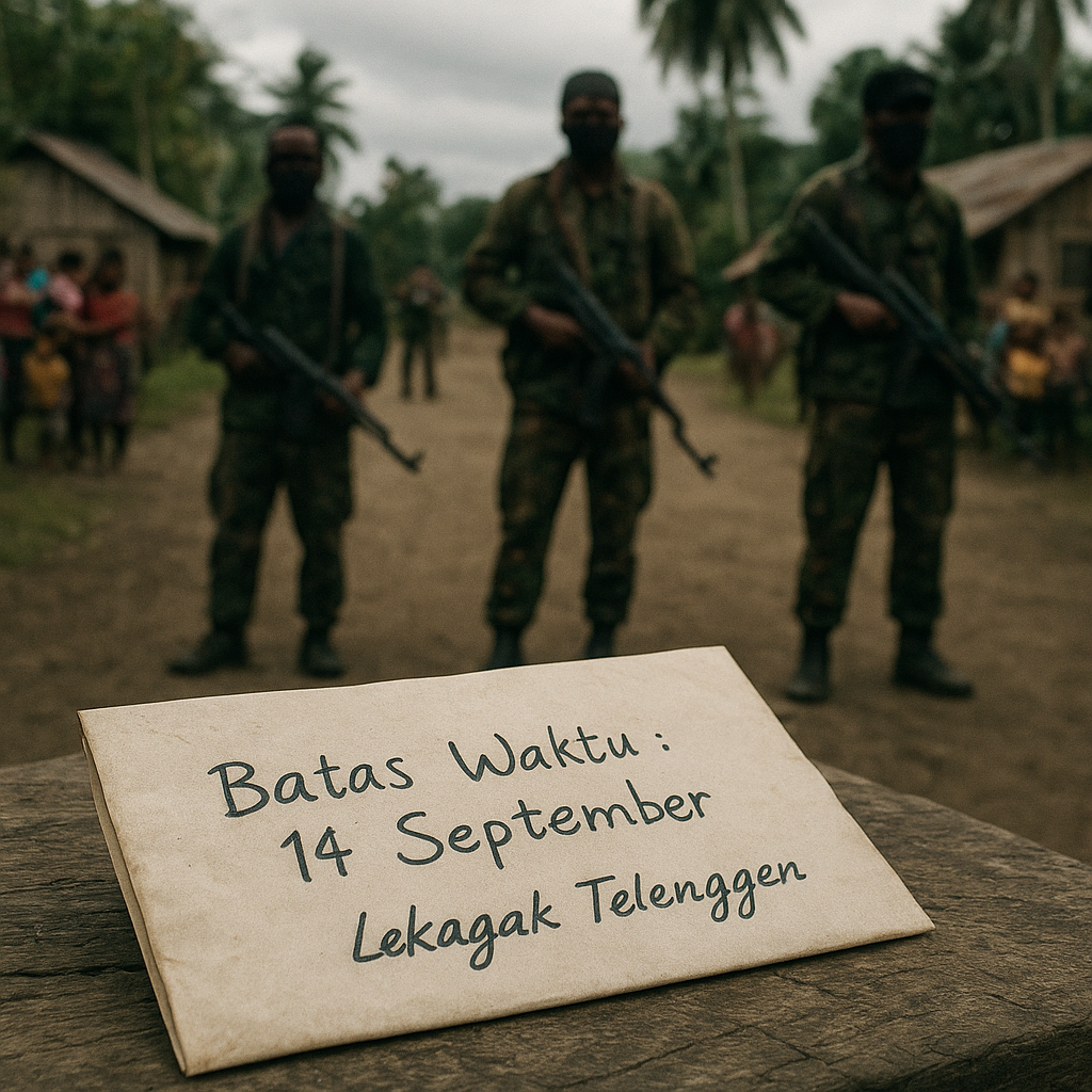 OPM Ilaga Beri Batas Waktu Akhiri Konflik Kwamki Narama