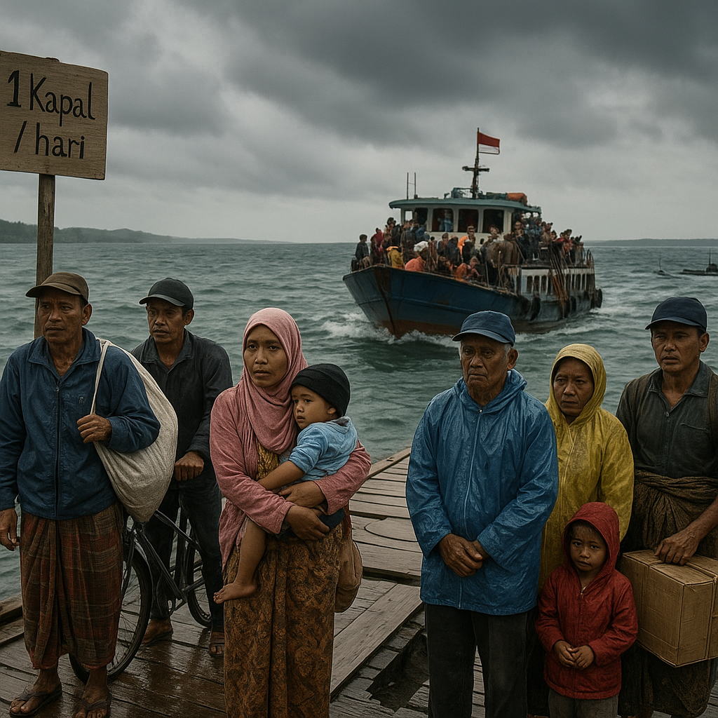 Warga Perbatasan Nunukan Butuh Tambahan Kapal Penyeberangan untuk Akses ke Malinau