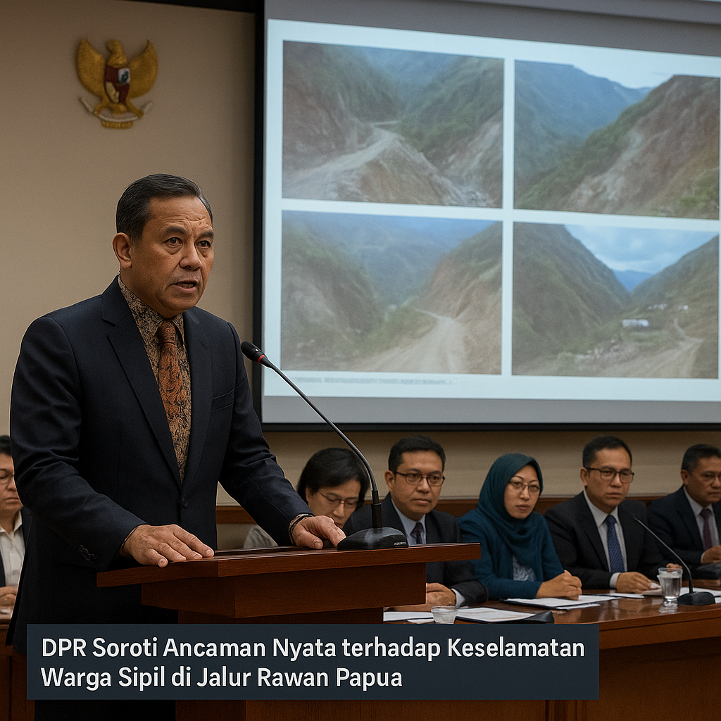DPR Soroti Ancaman Nyata terhadap Keselamatan Warga Sipil di Jalur Rawan Papua