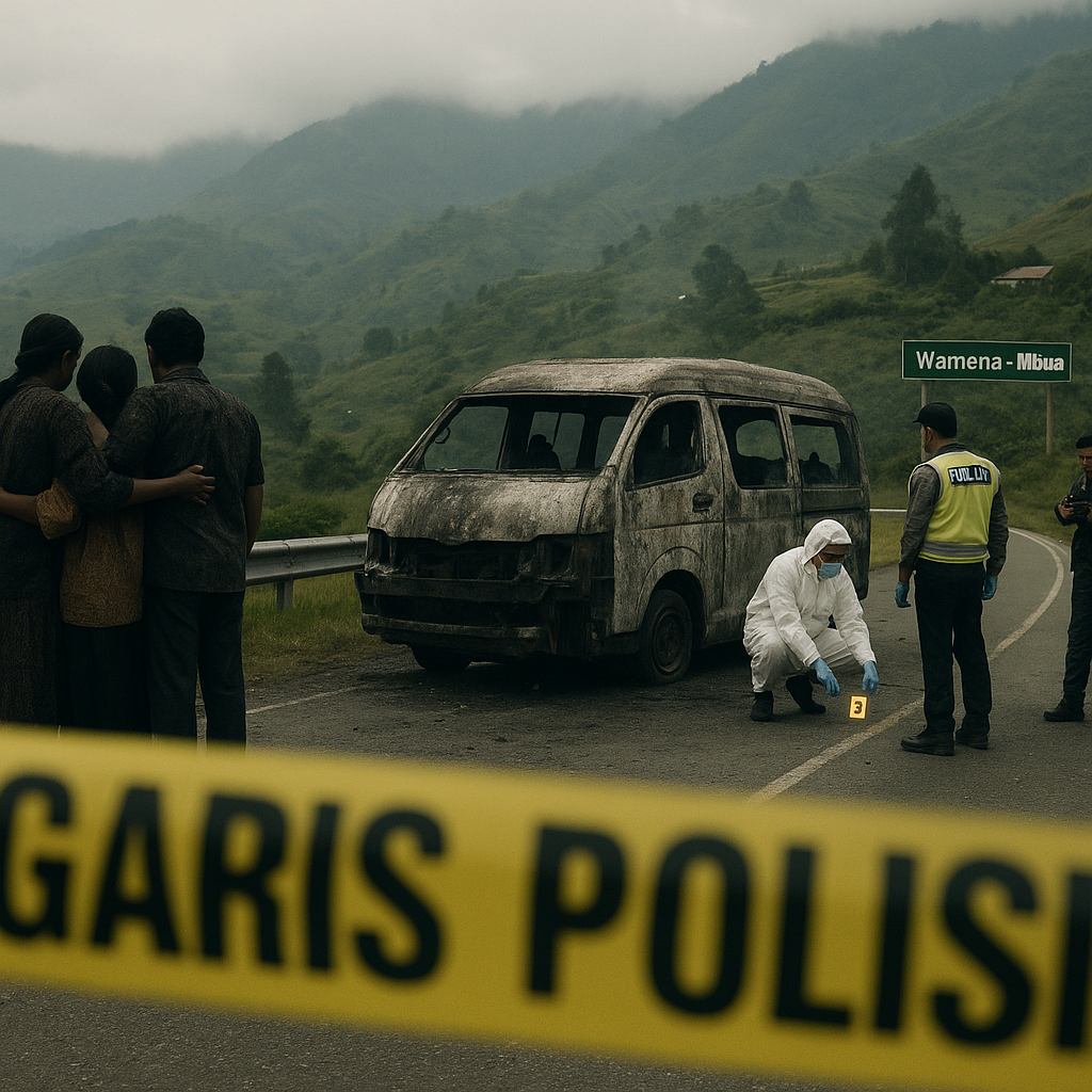 Kronologi Sopir Travel Asal Toraja Ditembak di Wamena