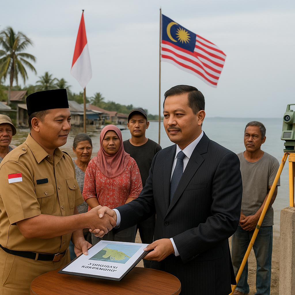 Garis Batas Baru di Sebatik, 127,3 Hektare Wilayah Malaysia Masuk Indonesia