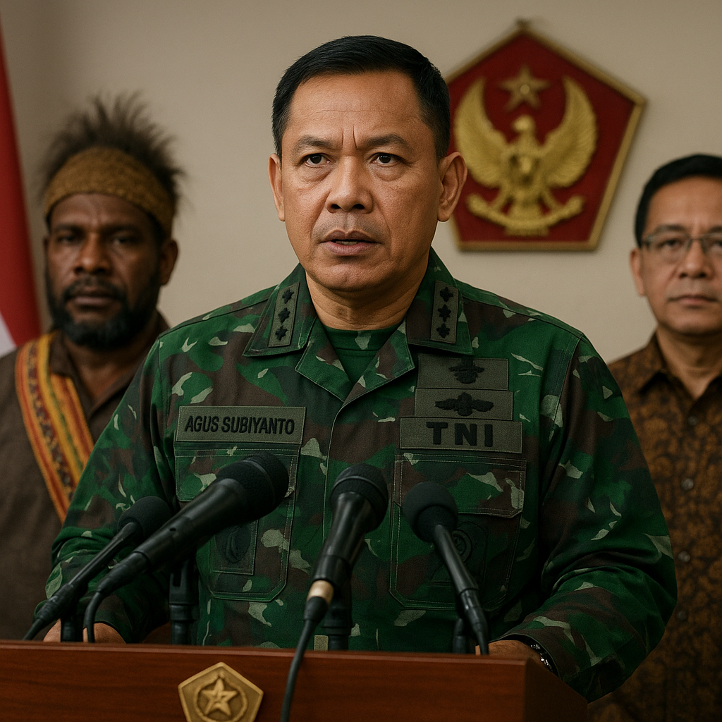 Kolaborasi Kunci Menyelesaikan Konflik Papua, Tegas Panglima TNI