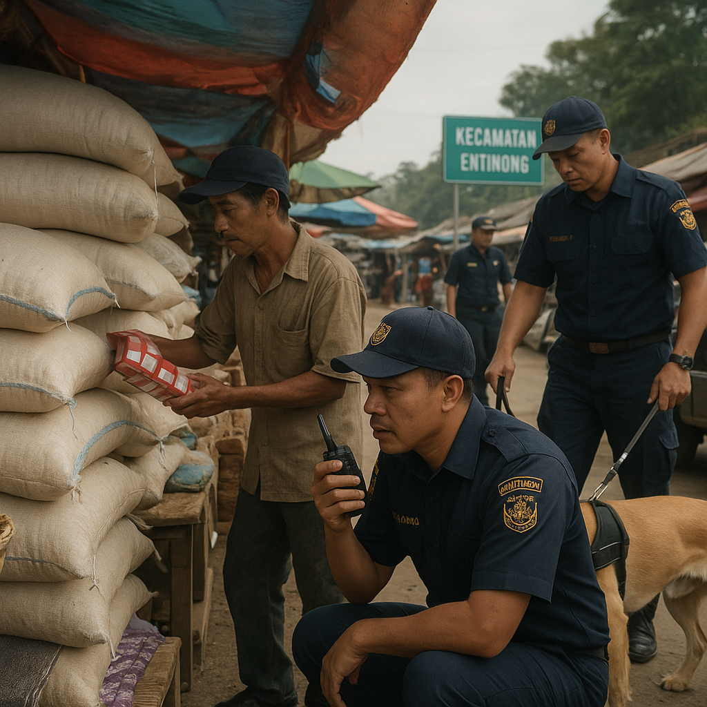 Rokok Ilegal dari Malaysia Marak di Perbatasan Kalbar, Bea Cukai Gencarkan Patroli
