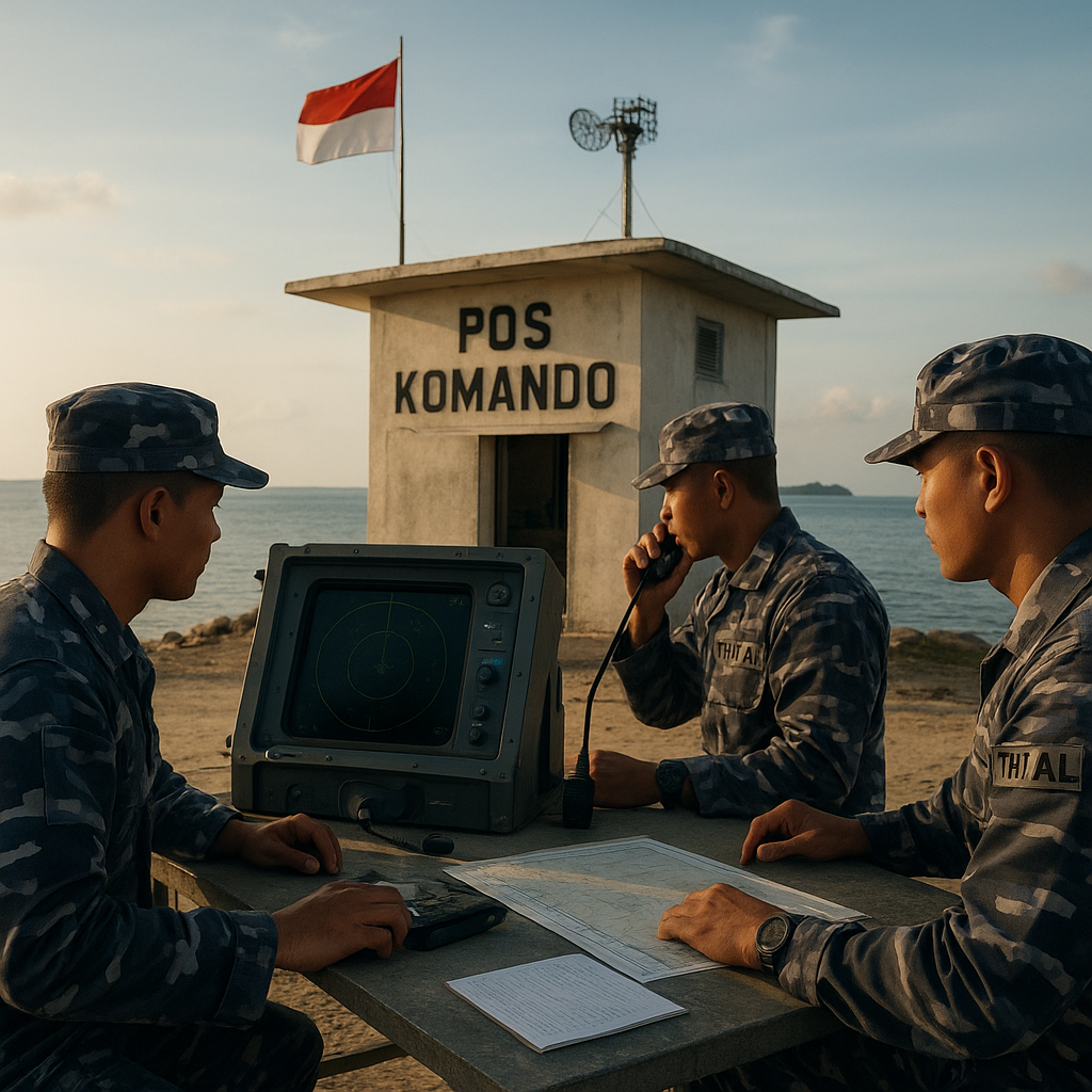 Pos Komando TNI di Pulau Terluar Natuna: Menjaga Langit dan Laut di Titik Nol