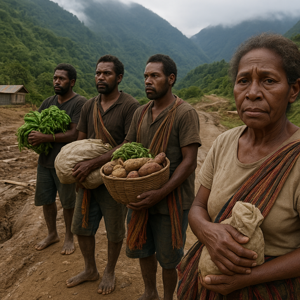 Petani Yetfa di Perbatasan Papua Nugini Keluhkan Harga Hasil Bumi yang Tak Menentu
