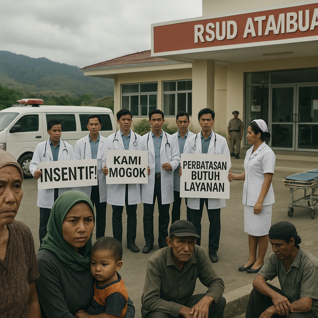 Dari Insentif ke Krisis: Saat Dokter Mogok dan Negara Gagal Hadir di Perbatasan!