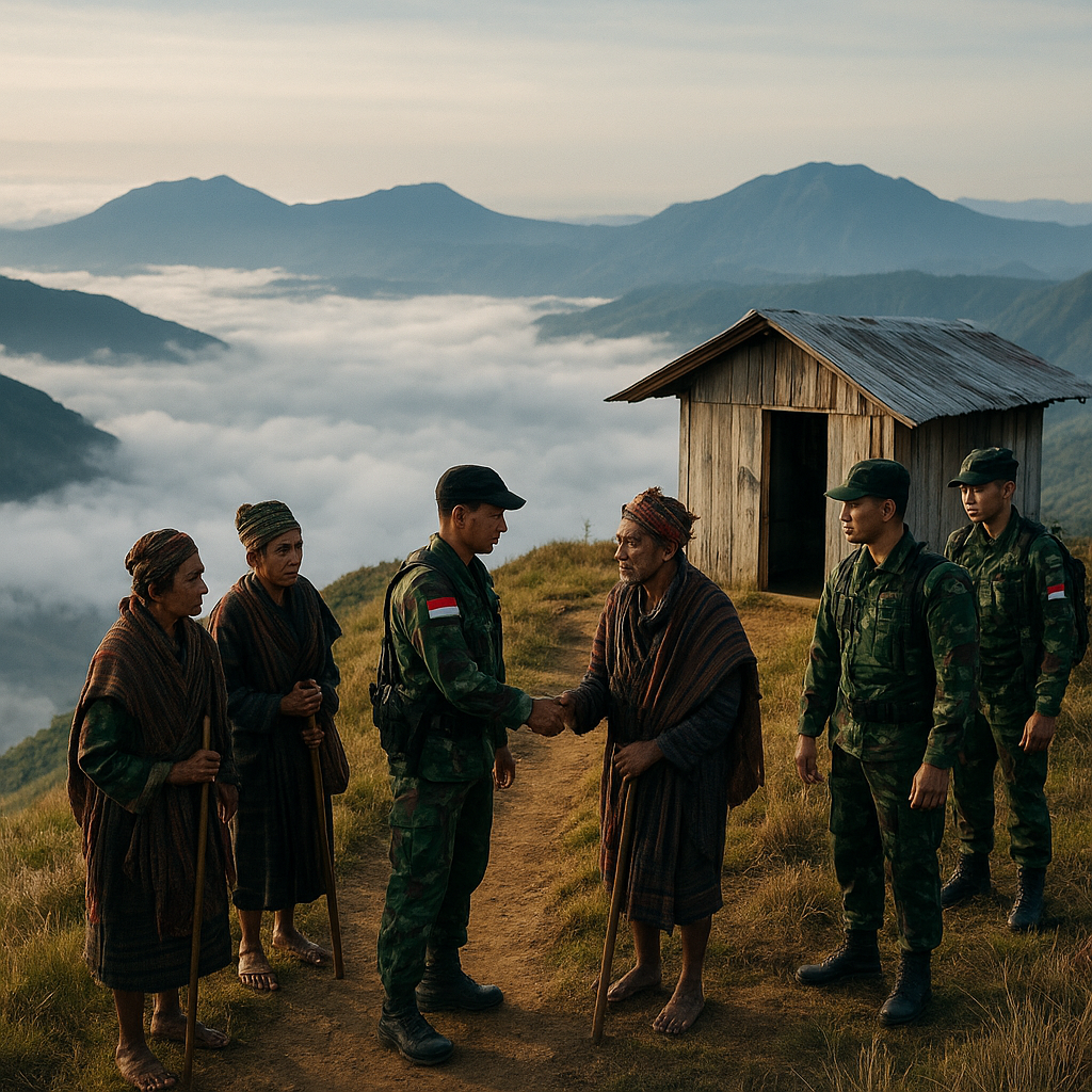 Jalan Setapak di Atas Awan: Perbatasan Papua Nugini di Puncak 3000 mdpl