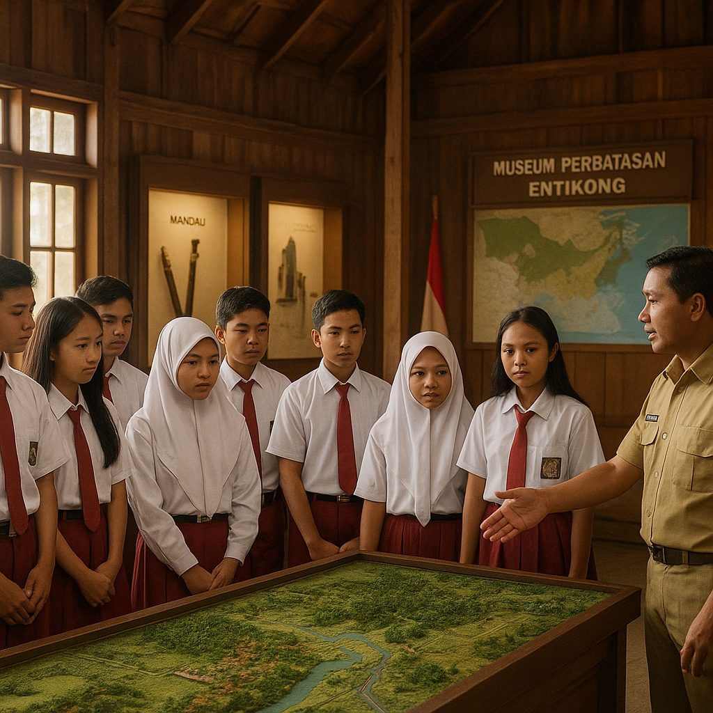 Mengenal Kembali Tanah Air: Museum Perbatasan di Entikong Merekatkan Nasionalisme