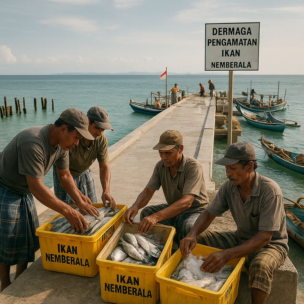 Perbaikan Dermaga Pengamatan Ikan di Pulau Rote Diharapkan Tingkatkan Nilai Ekonomi Nelayan Perbatasan