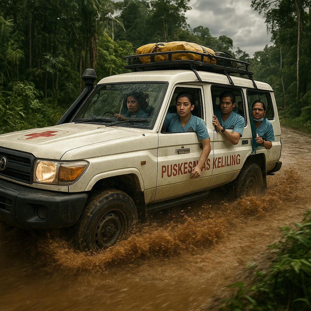 Puskesmas Keliling yang Menembus Hutan: Dokter Muda Relawan di Pedalaman Kalimantan