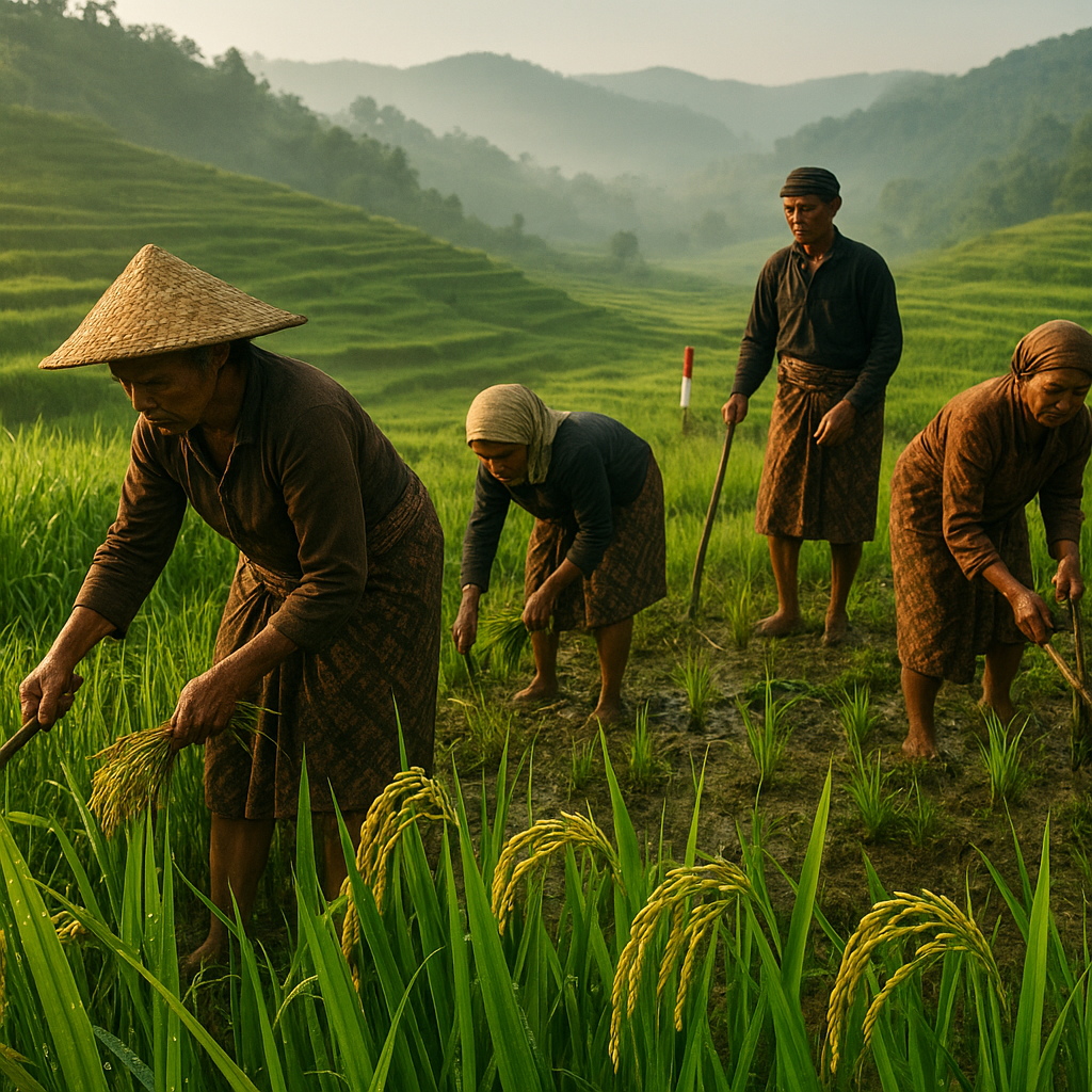 Kisah Petani Adan Krayan: Beras Termahal Indonesia yang Ditanam di Lahan Perbukitan Perbatasan