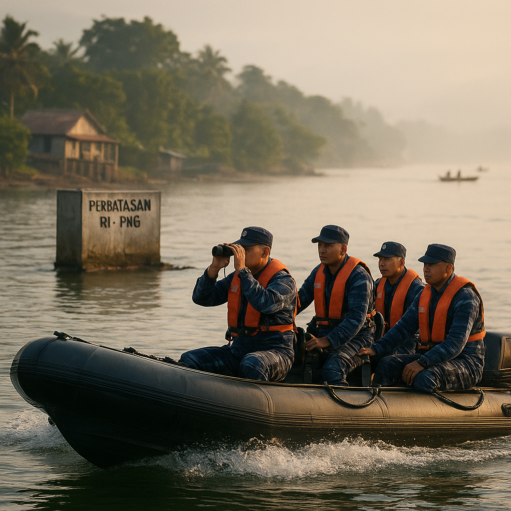 Kodaeral X Butuh Kapal Patroli Tambahan di Perbatasan RI-PNG