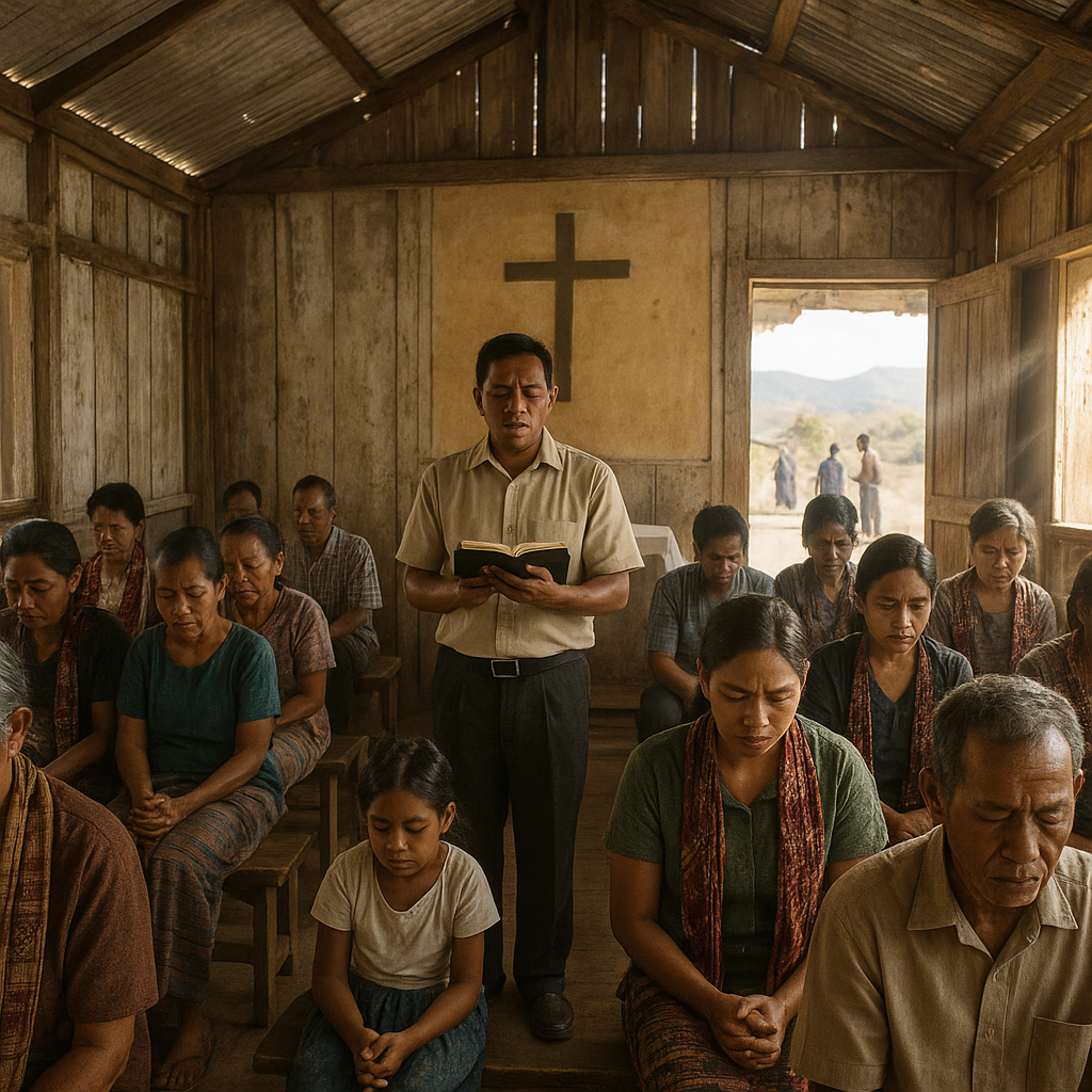 Gereja Tua di Pulau Timor: Kebersamaan Warga Perbatasan dalam Ibadah