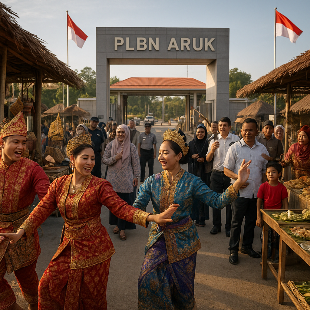 Festival Budaya Perbatasan di Aruk Sambas, Pertahankan Identitas di Tengah Globalisasi