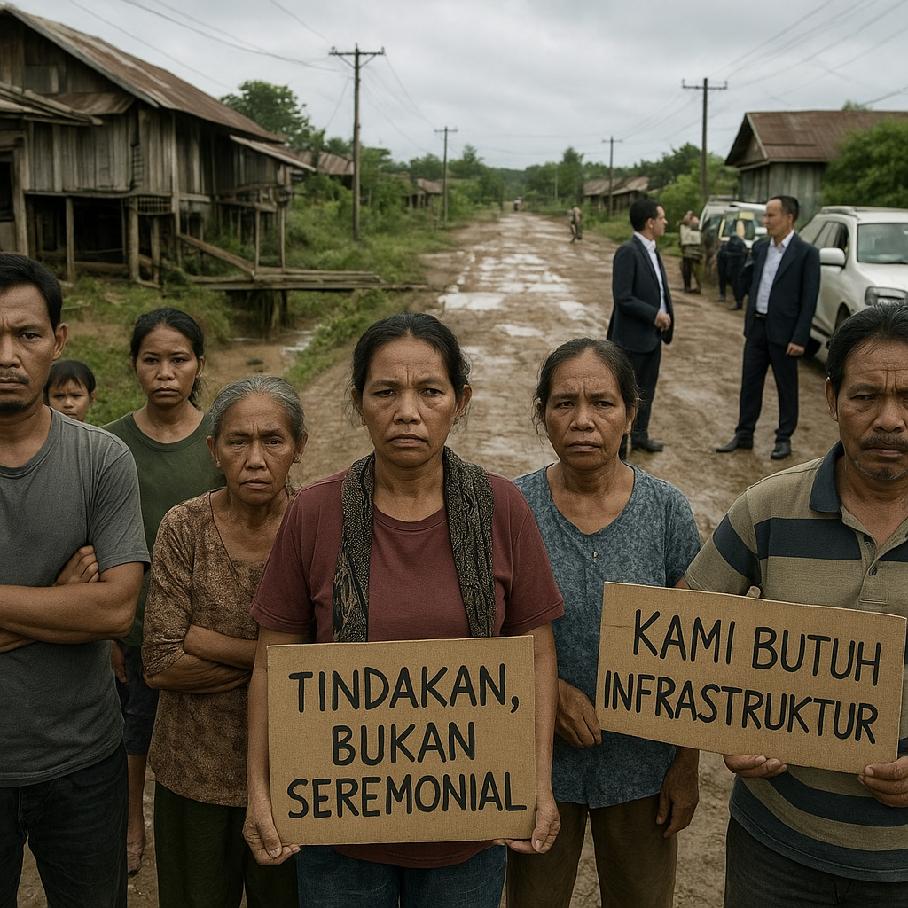Kekecewaan Warga Krayan: Kunjungan Pejabat Dinilai Hanya Seremonial