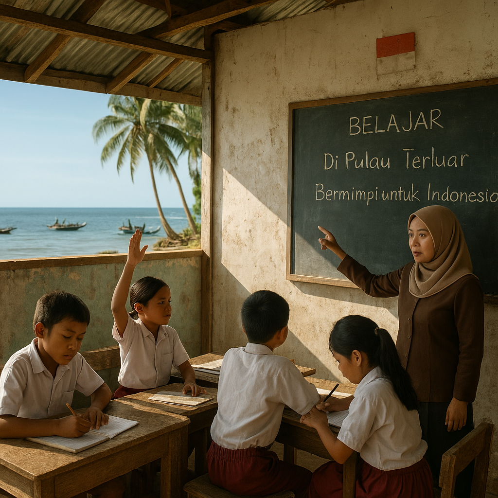 Sekolah di Perbatasan Miangas: Belajar di Pulau Terluar, Bermimpi untuk Indonesia