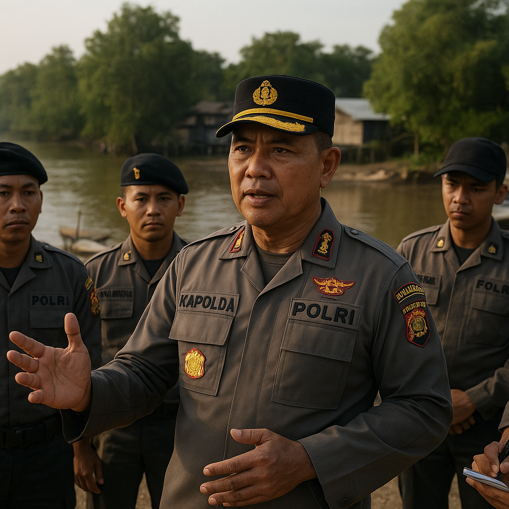 Kapolda Kaltara Minta Bhabinkamtibmas Antisipasi Kerawanan Sosial di Perbatasan