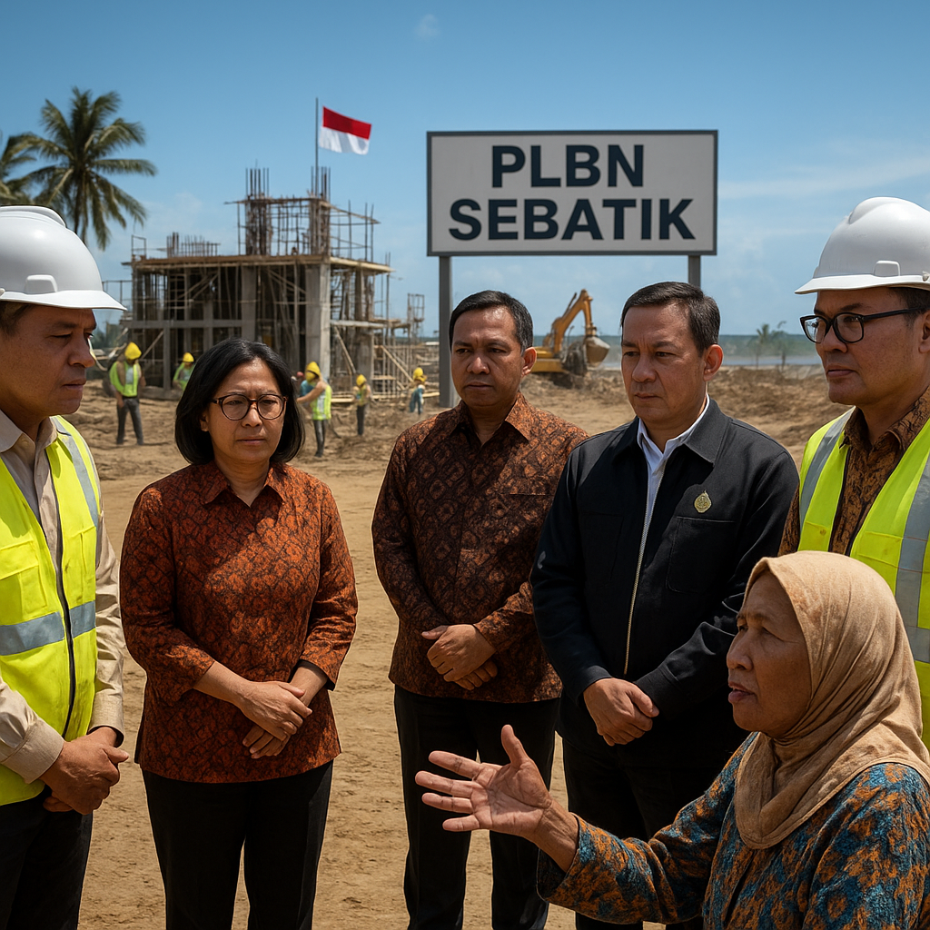 DPR RI ke Perbatasan Kaltara, Percepat Operasional PLBN Sebatik