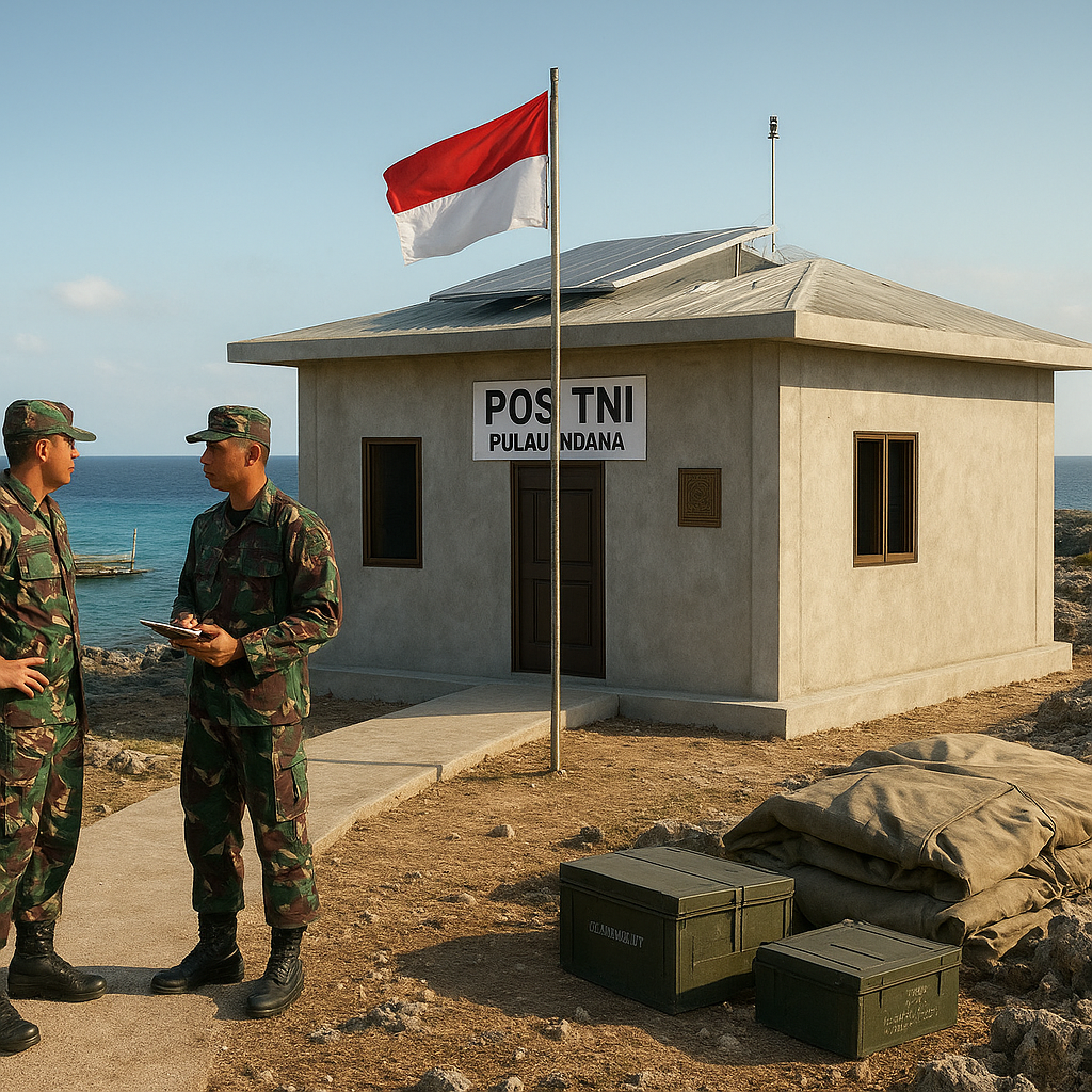 Pos TNI di Pulau Terluar: Dari Tenda hingga Bangunan Beton