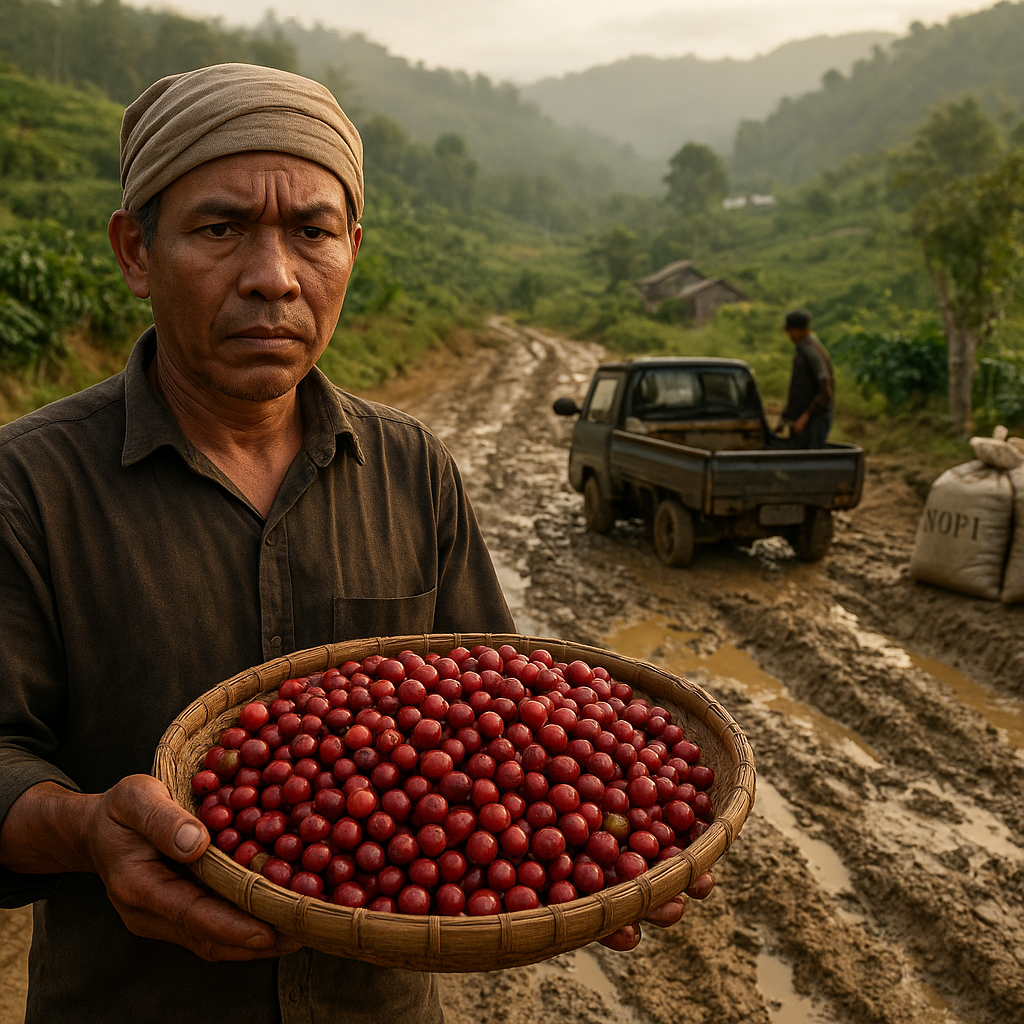 Kisah Petani Kopi di Perbatasan Aceh: Hasil Melimpah, Akses Pasar Terhambat