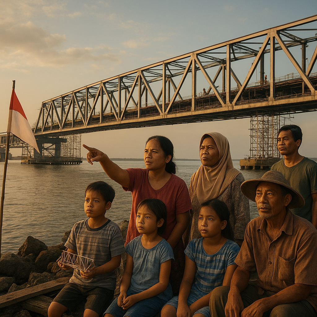 Jembatan Penghubung di Pulau Sebatik: Dari Foto ke Harapan Warga