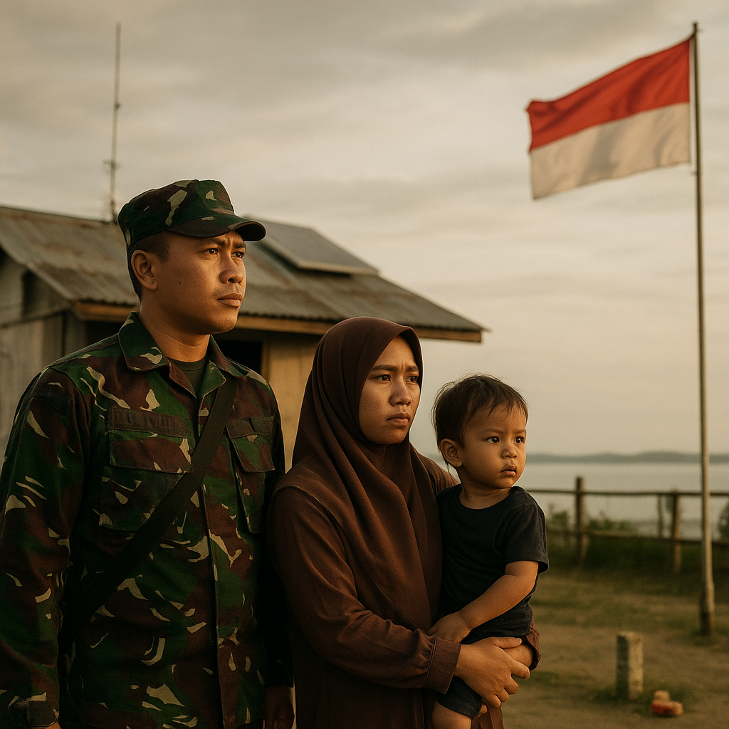 Penjaga Batas Alam: Kisah Keluarga TNI yang Tinggal di Pos Terdepan Pulau Sebatik