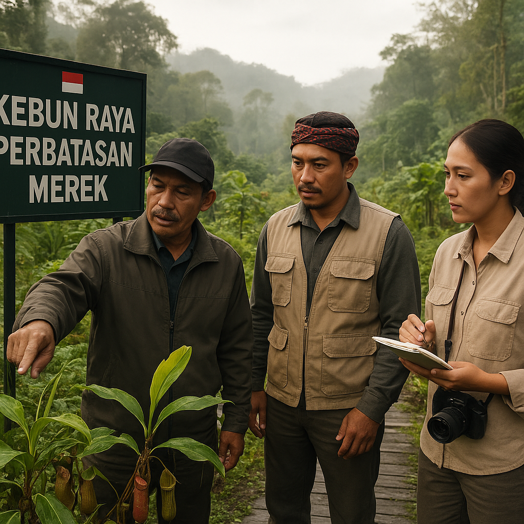 Kebun Raya Perbatasan di Merek, Aceh: Melestarikan Flora Endemis di Ujung Barat Indonesia