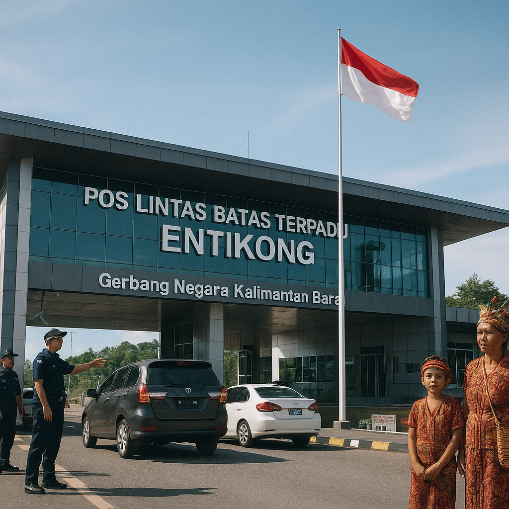 Pos Lintas Batas Terpadu Entikong: Wajah Baru Gerbang Negara di Kalbar