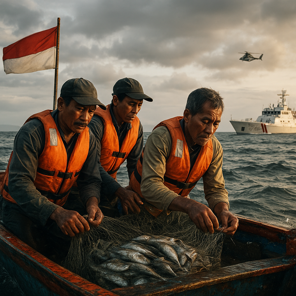 Nelayan Natuna di Tengah Gejolak Laut China Selatan: Mencari Ikan di Bawah Pengawasan