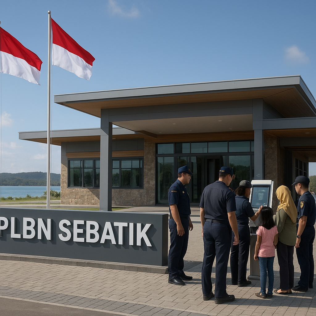Pos Lintas Batas Negara di Pulau Sebatik Diresmikan