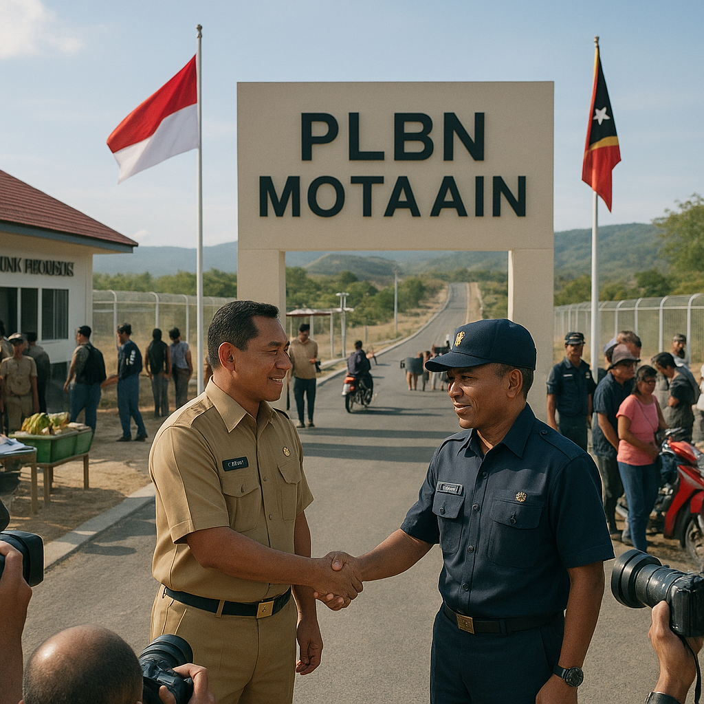 BNPP Perkuat Diplomasi dan Kerja Sama Perbatasan dengan Timor Leste