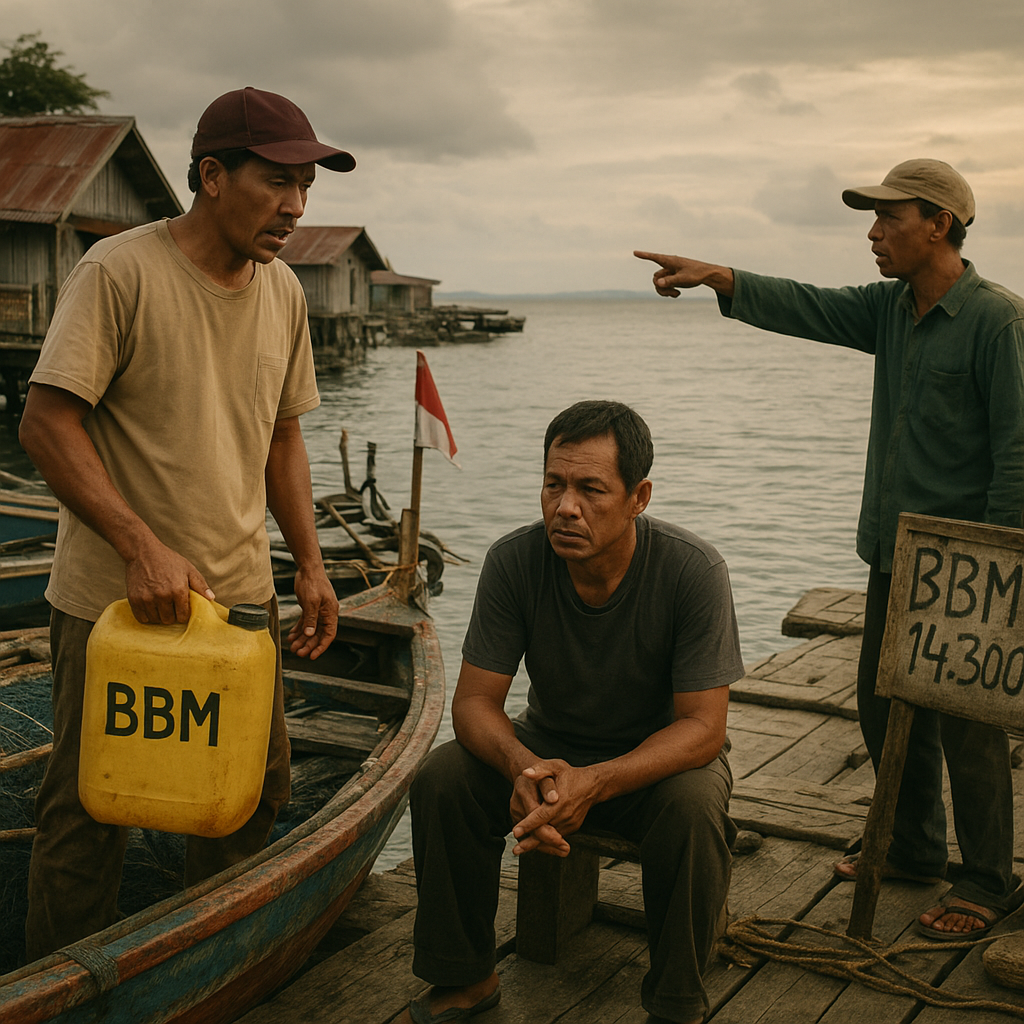 Suara dari Pulau Terluar: Nelayan Miangas Keluhkan Harga BBM yang Melambung