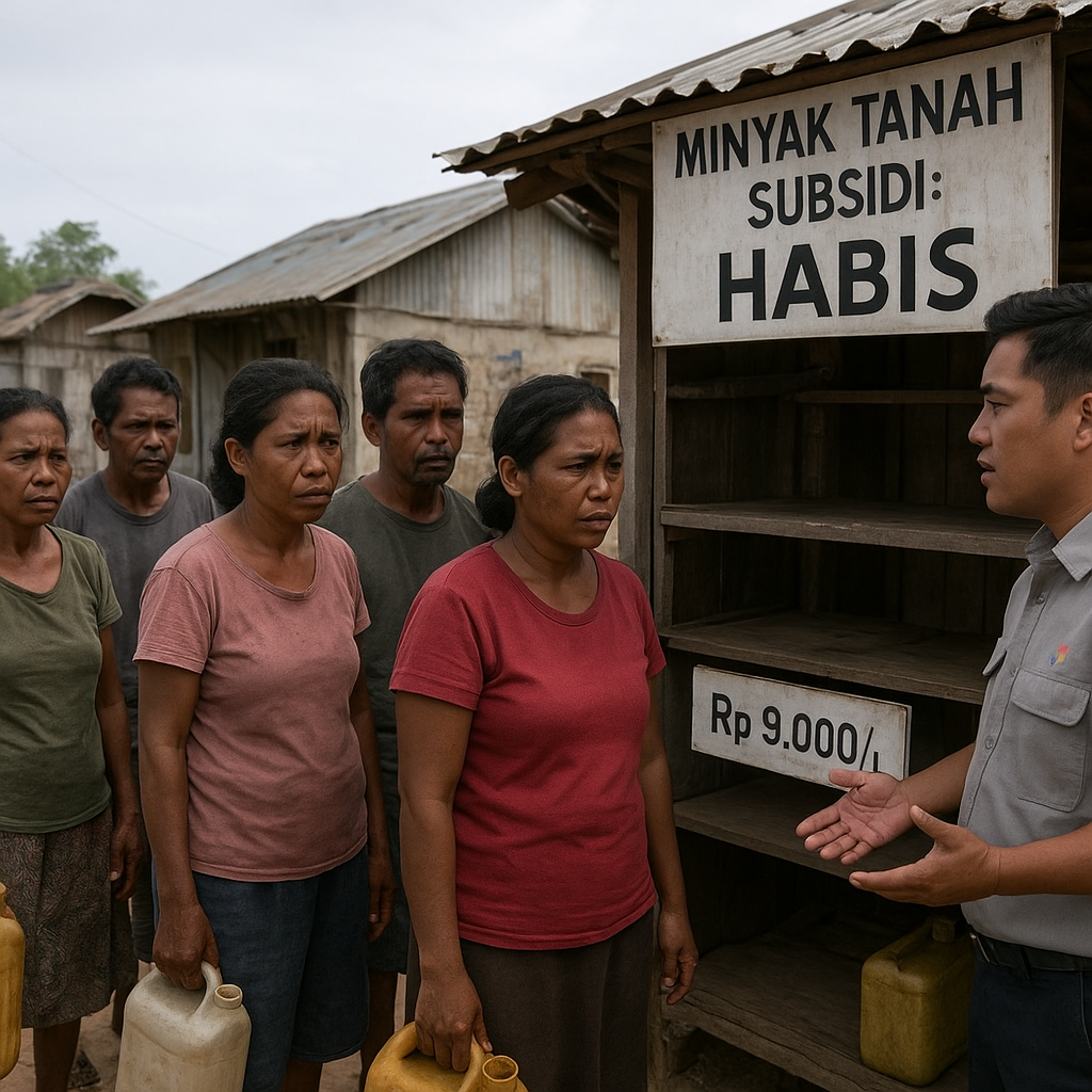 Warga Perbatasan RI–Timor Leste Sulit Dapat Minyak Tanah, Pertamina Angkat Bicara