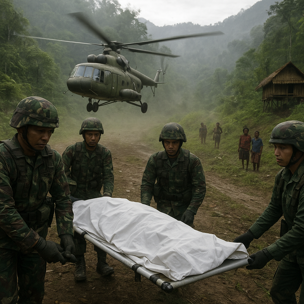 TNI Kerahkan Pasukan dan Helikopter Buru OPM Usai 8 Pendulang Emas Dibunuh di Yahukimo