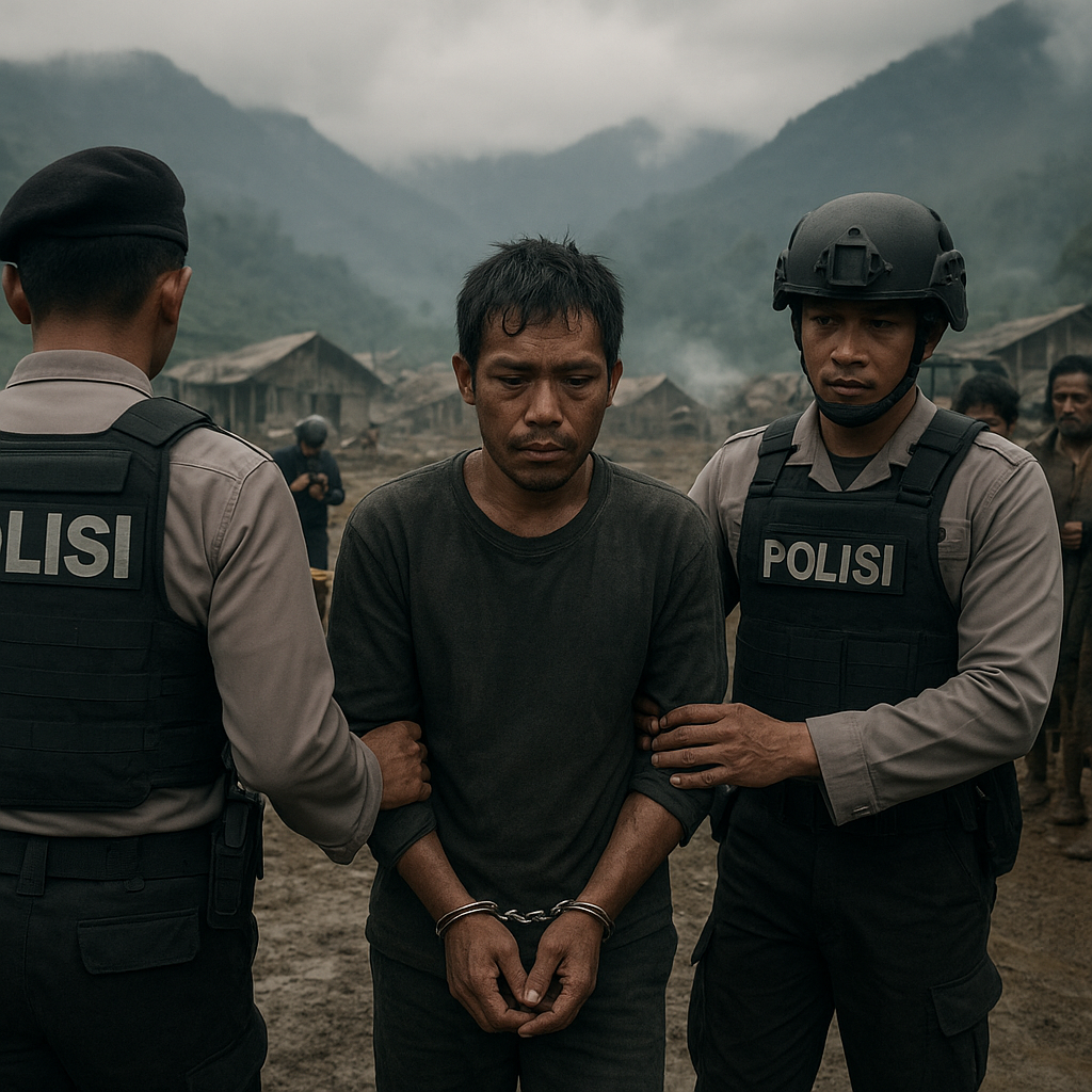Yahukimo Memanas! 8 Penambang Tewas Dibantai OPM, Polisi Ringkus Pentolan KKB