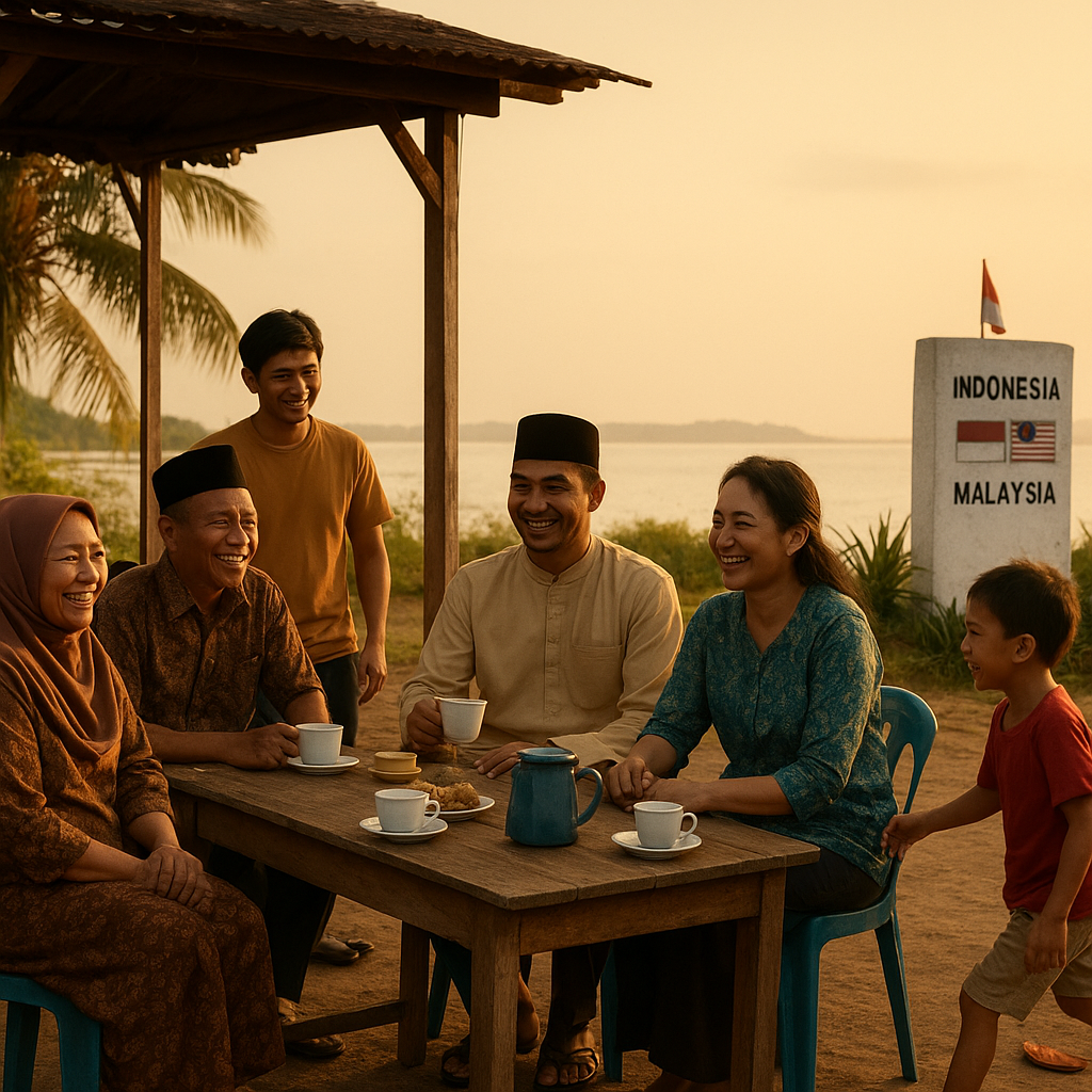 Potret Kebersamaan di Sebatik: Warung Kopi Membangun Dialog Antar-Bangsa