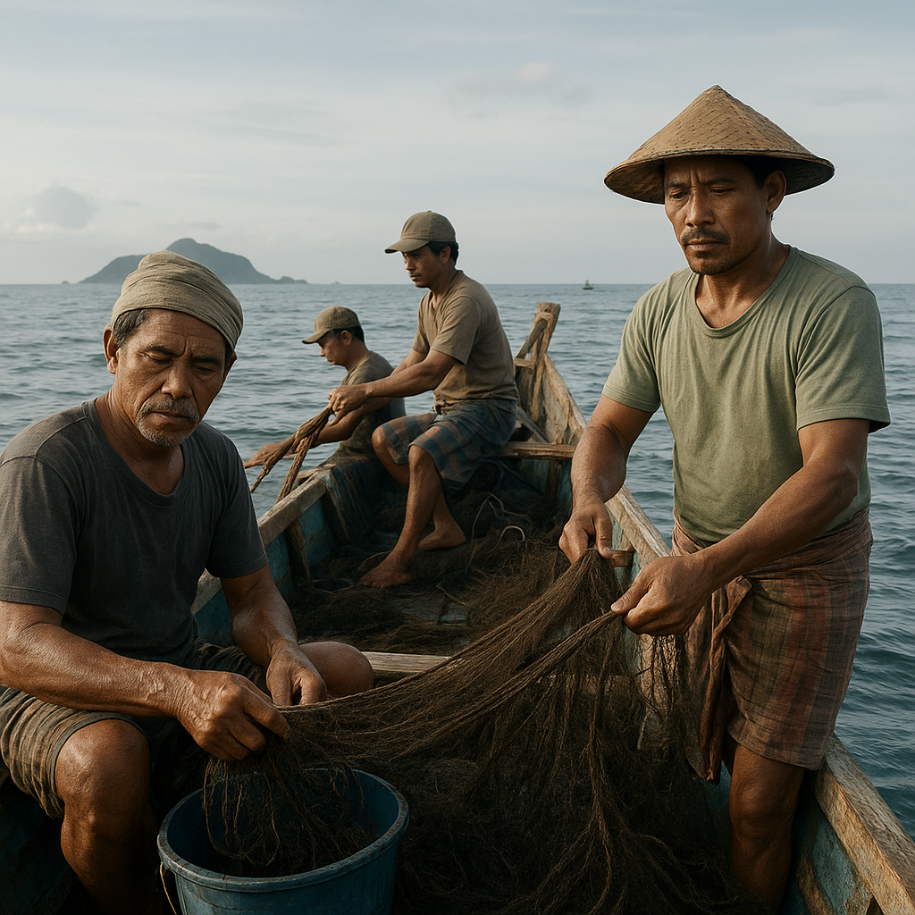 Potret Nelayan Tradisional di Pulau Marore: Berjuang di Laut Lepas Dekat Perbatasan Filipina