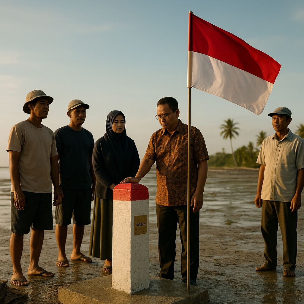 Sebatik Kini Bertambah 127 Hektare: Tapal Batas Baru di Ujung Kalimantan