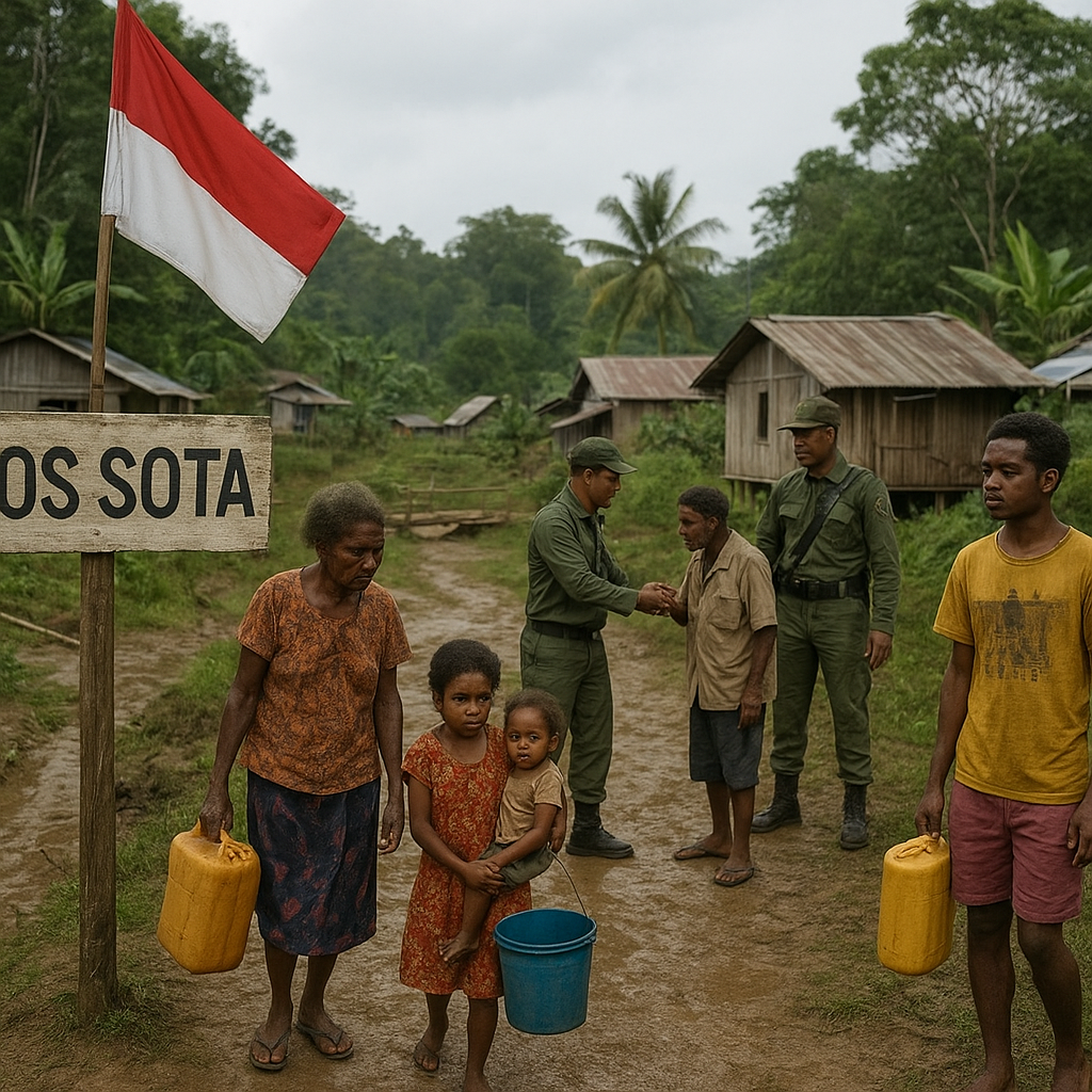 Potret Suara dari Pos Sota: Perbatasan RI-Papua Nugini yang Ditakdirkan untuk Berjuang