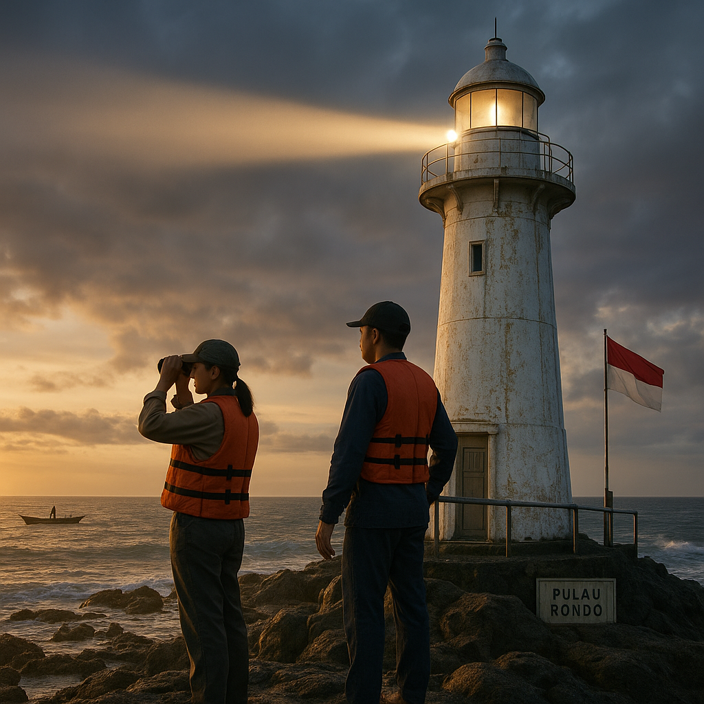 Mercusuar di Pulau Rondo: Penjaga Navigasi di Ujung Barat Indonesia