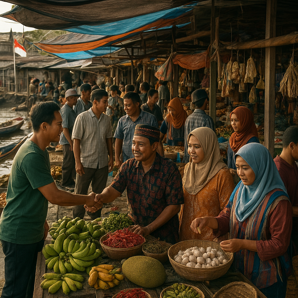 Pasar Lintas Batas di Nanga Badau: Perniagaan Tradisional di Perbatasan Kalimantan
