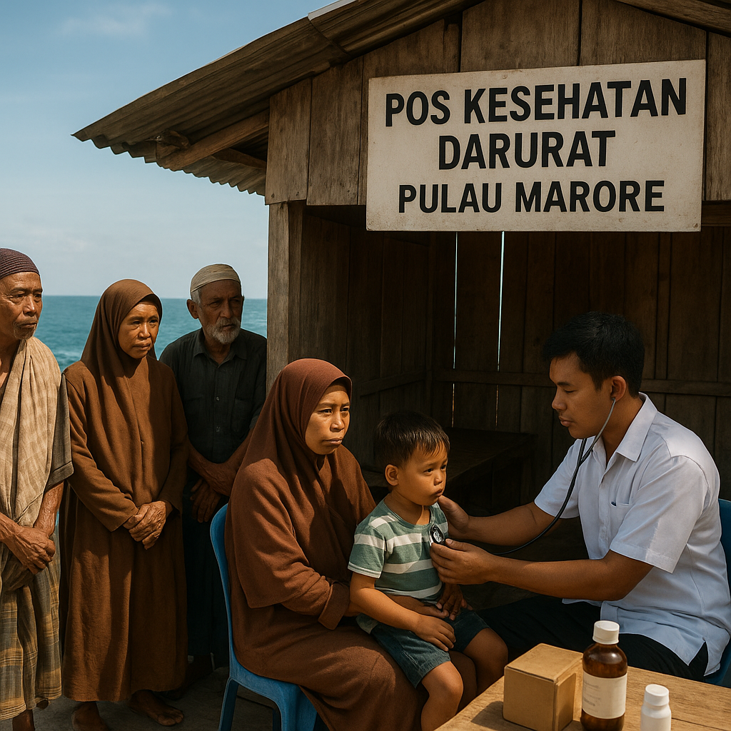 Warga Pulau Marore, Ujung Utara Nusantara: Kami Butuh Dokter, Bukan Sekadar Poskesdar