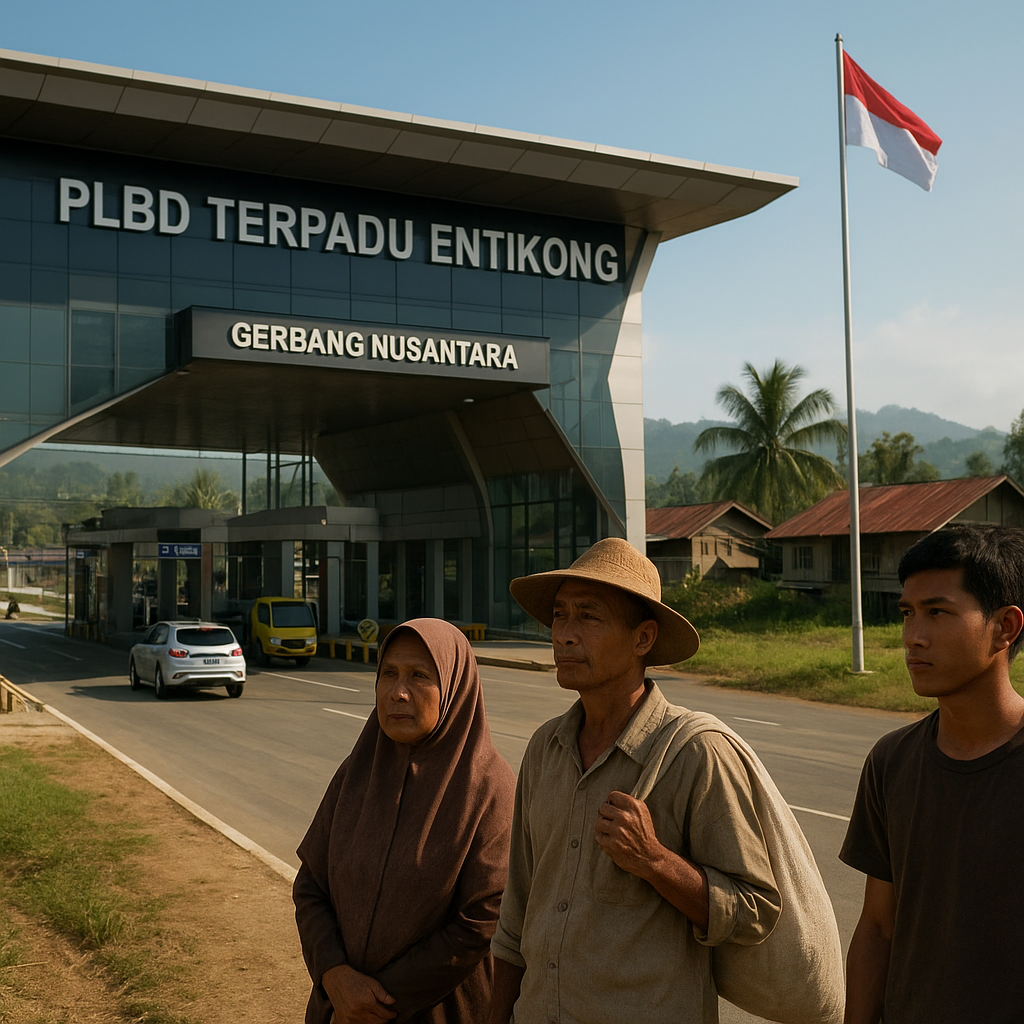Pos Lintas Batas Darat Terpadu Entikong: Wajah Baru Gerbang Nusantara di Kalimantan